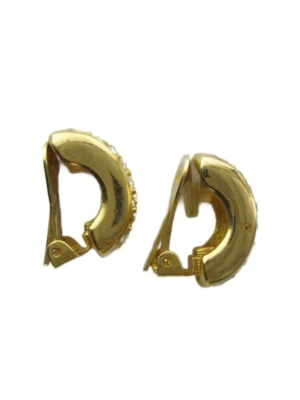 Dior name earrings